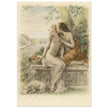 Paul Emile Becat erotic illustration Les Baiseres II ( The Kisses )