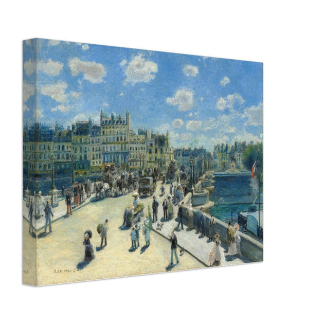 Pont Neuf  Paris by Auguste Renoir.
