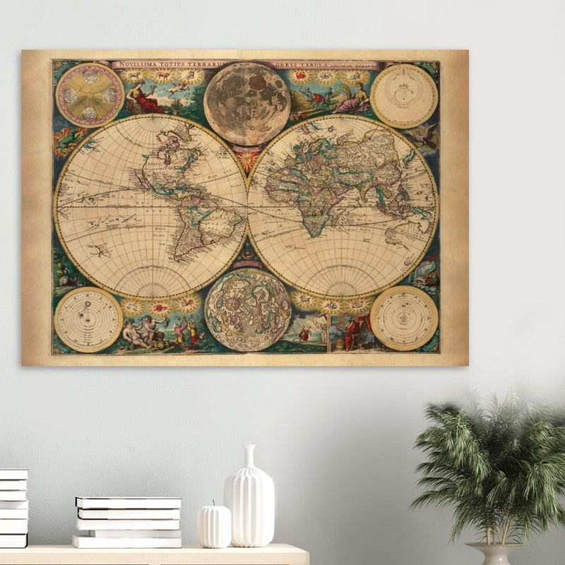 Old world map by John Seller