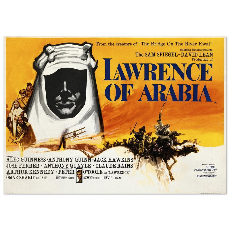 Lawrence of Arabia movie poster.