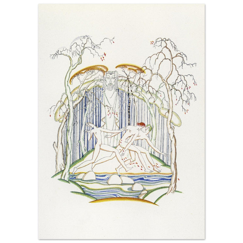 Daphnis and Chloe illustration by John Austen.