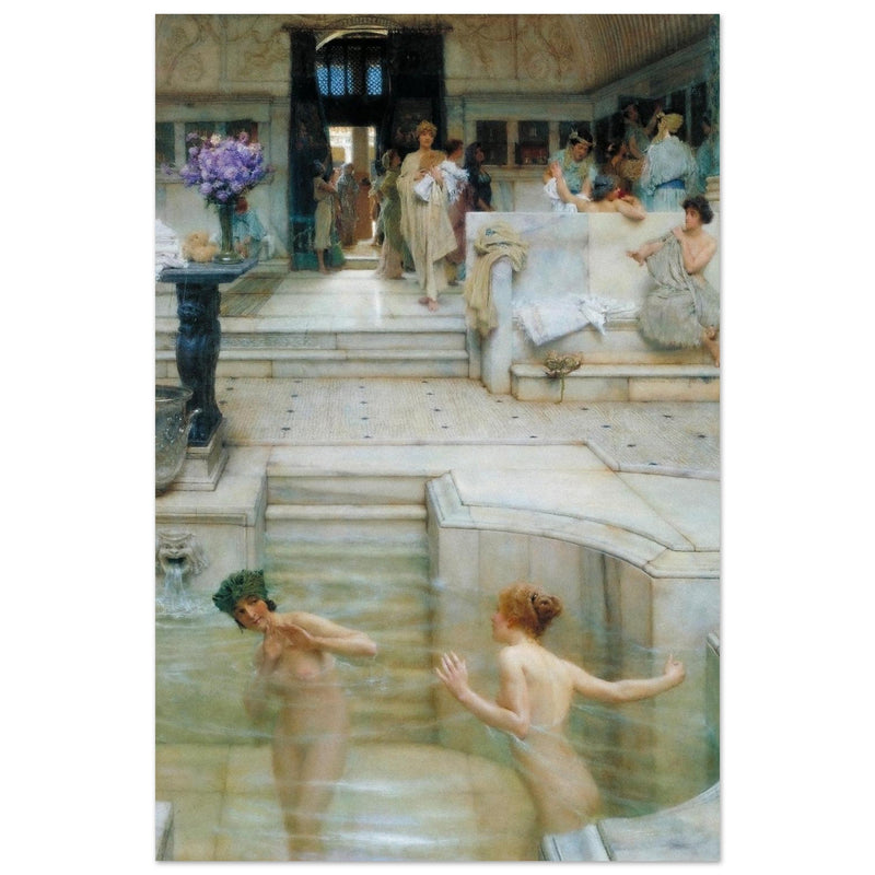 Lawrence Alma Tadema Women stabian baths in Pompeii Rome