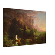 The Voyage of Life Childhood by Thomas Cole 1842.
