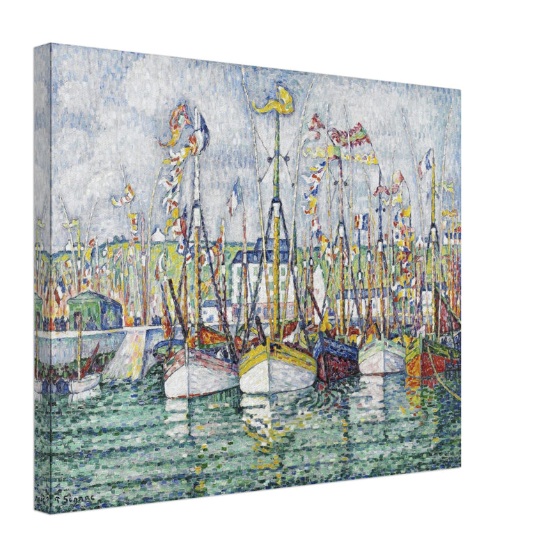 Paul Signac Blessing of the Tuna Fleet at Groix painting