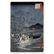 Fox Fires on New Year’s Eve at the Changing Tree in Oji by Utagawa Hiroshige