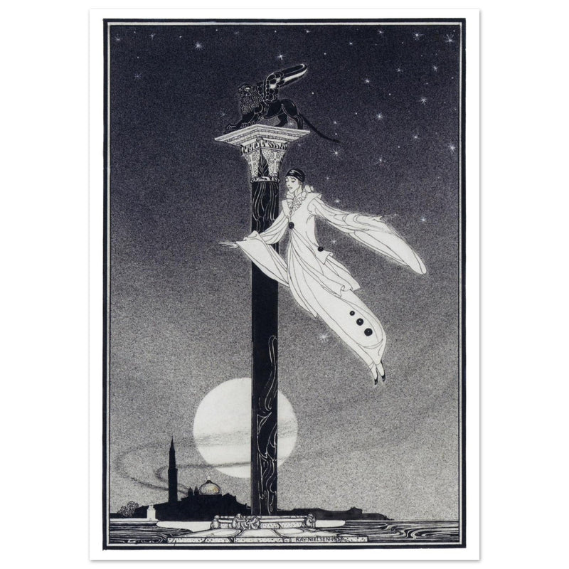 Kay Nielsen and his illustration Consolation 1913.