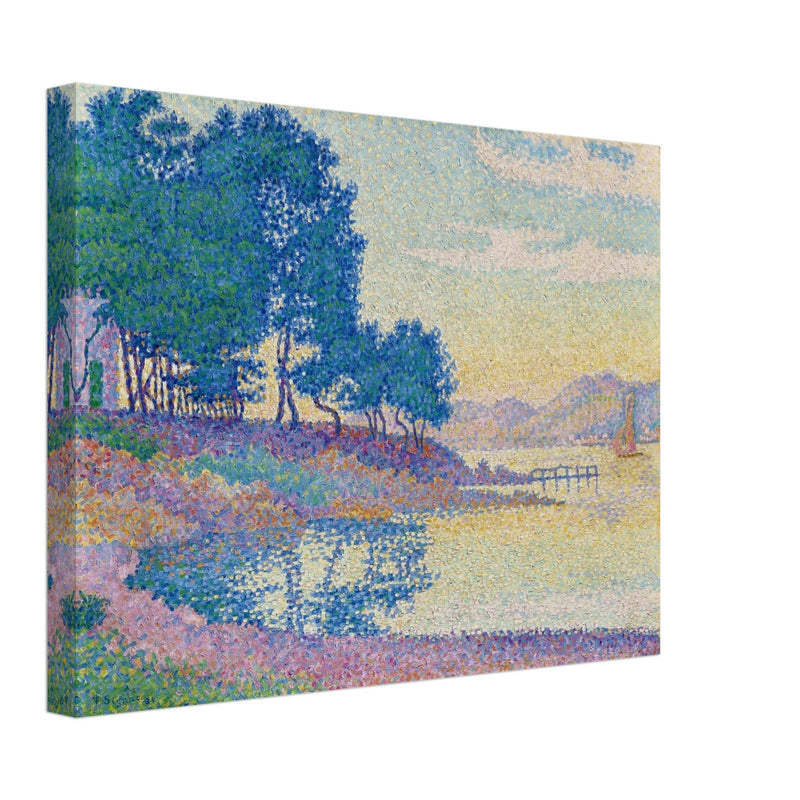 Paul Signac Calanque des Canoubiers Pointe de Bamer, Saint-Tropez painting