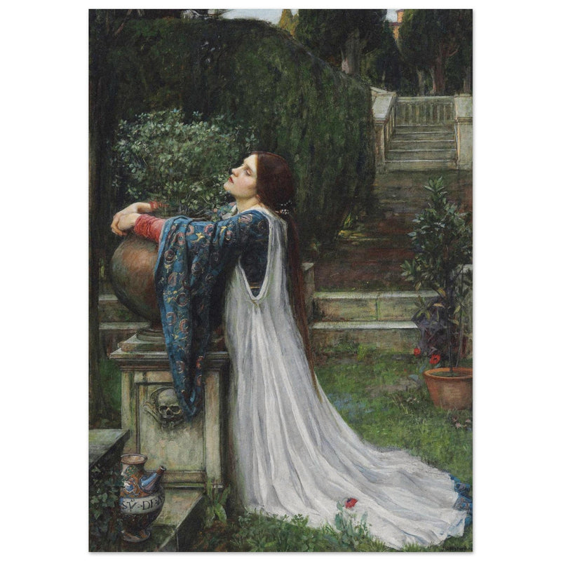 John William Waterhouse painting Isabella and the Pot of Basil