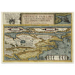 Map of North America by Cornelis de Jode.