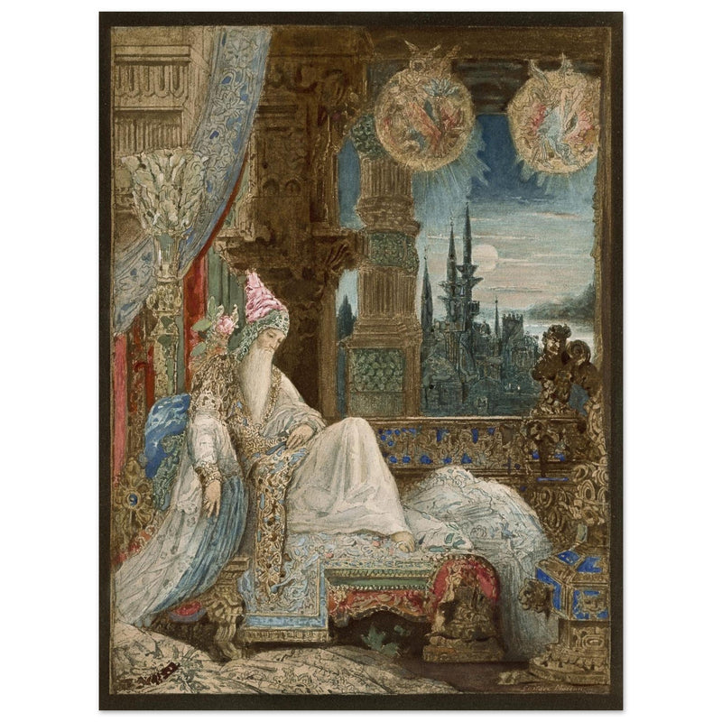 The Mogul's Dream painting by Gustave Moreau