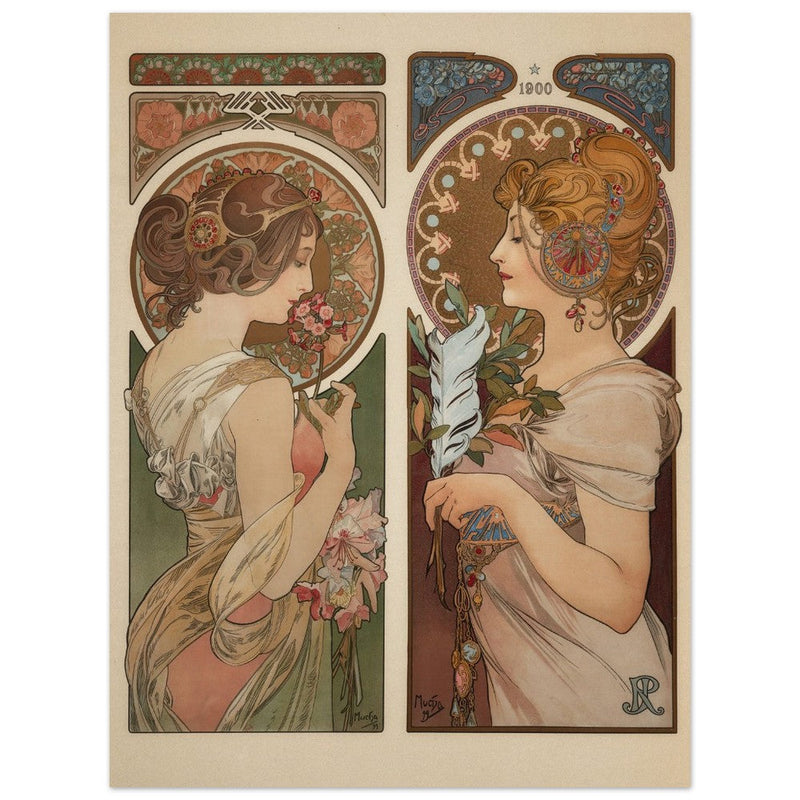Art Nouveau Alphonse Mucha .