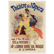 Theatre de l'Opera. 1898 vintage print historic poster .