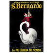 San Bernardo water italian vintage advertising print. Poster by Leonetto Cappiello 1953