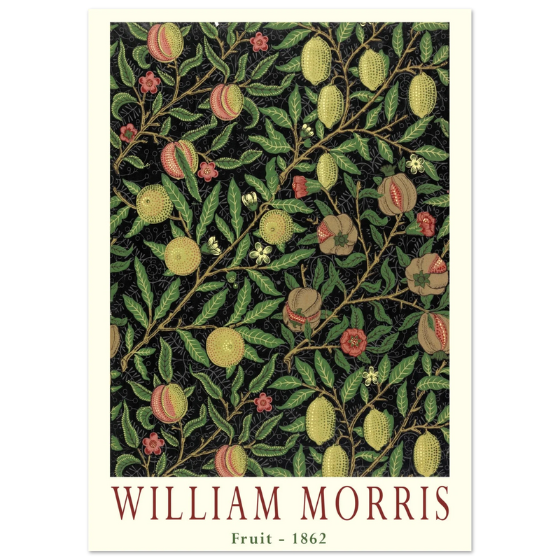 William Morris Fruit  vintage artwork.