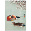 Mandarin ducks by Ohara Koson