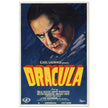 Dracula movie poster. Bela Lugosi vampire film .