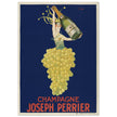 Joseph Stall Champagne Joseph Perrier vintage poster