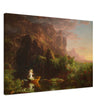The Voyage of Life Childhood by Thomas Cole 1842.