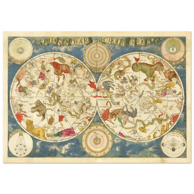 Planisphaerium Coeleste by Frederik de Wit