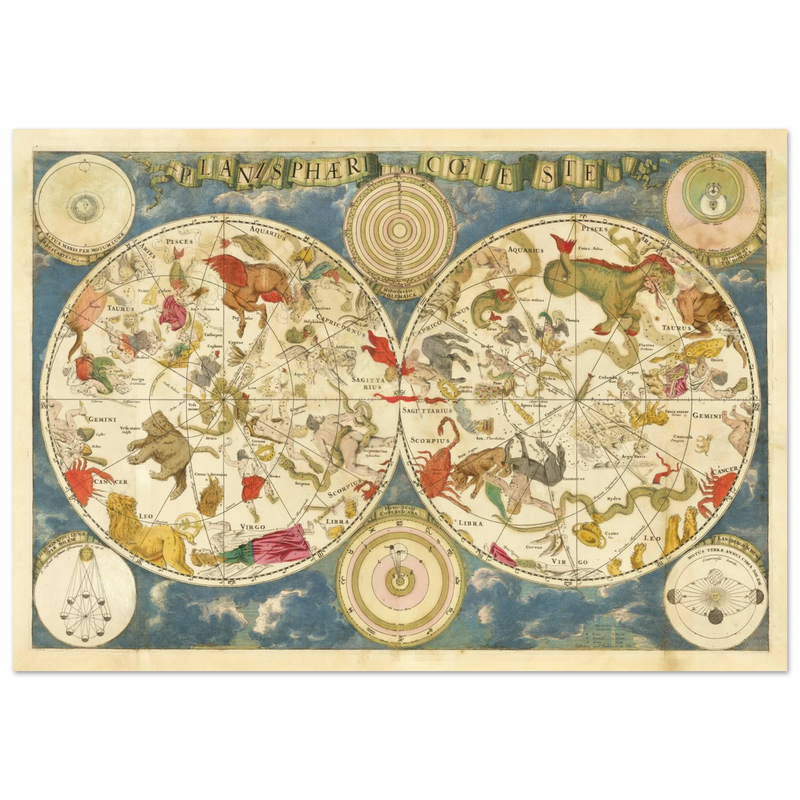 Planisphaerium Coeleste by Frederik de Wit