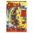 Godzilla movie poster.