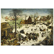The Census at Bethlehem painting by Pieter Bruegel The Elder.