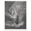 Gustave Dore illustration for the Divine Comedy . Paradise. Cacciaguida.