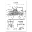 Road vehicle patent 540648 1895 by Charles Edgar Duryea. Automobile car history