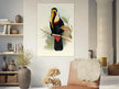 Toucan by John Gould XIX Century. Antique bird painting