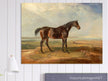 Old painting of brown horse by James Ward 1820.