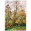 Autumn Poplars Eragny by Camille Pissarro 1894.