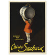 Cacao Suchard vintage advertising poster of 1911 made by Leonetto Cappiello.