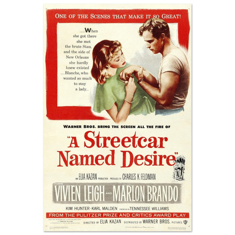 A Streetcar Named Desire movie poster.