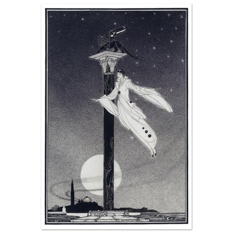 Kay Nielsen and his illustration Consolation 1913.