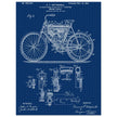 Motorcycle old patent 686284 by Gottschalk