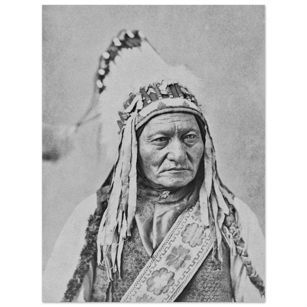 Sitting Bull native american leader.