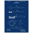 Toothbrush patent illustration by H E Sandiford.