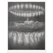 Gustave Dore illustration for The Divine Comedy by Dante Alighieri.  The Sun Glorified Souls. Paradise.