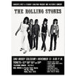 The Rolling Stones music poster of their performance at Dallas Texas in 1969.