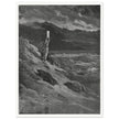 Gustave Dore Paradise Lost engraving . Moses and the stone tablets.