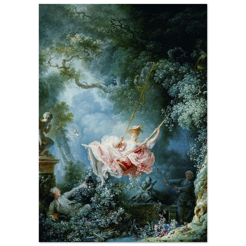 The Swing Les hasards heureux de l'escarpolette by Jean Honoré Fragonard.