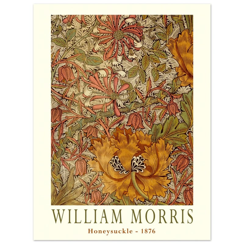William Morris Honeysuckle 1876.