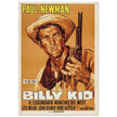 Billy Kid italian poster staring Paul Newman movie poster.
