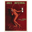Anis Infernal advertising vintage poster by Leonetto Cappiello.