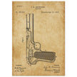 Firearm mechanism patent by John M. Browning.