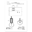 Electric Lighting patent  by Nikola Tesla.