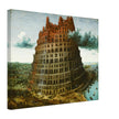 The Tower of Babel by Pieter Bruegel the Elder 1568. Old painting reproduction