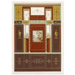 Mural frescoes paintings in Pompeii engravings by Fausto and Felice Niccolini.