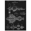 Automobile Drive Gear patent 787908 by Henry Ford. Vintage car