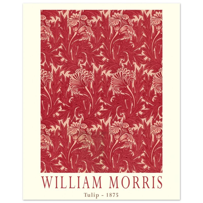 William Morris Tulip 1875 .